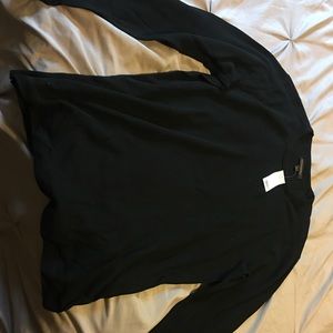 Banana republic waffle knit long sleeve t-shirt